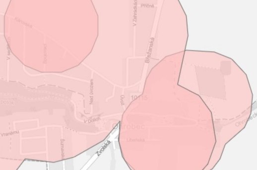 Mapová aplikace o omezení pyrotechniky