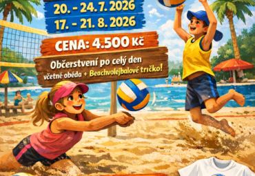 SOKOL ZVOLE - Dětský kemp beach volejbal