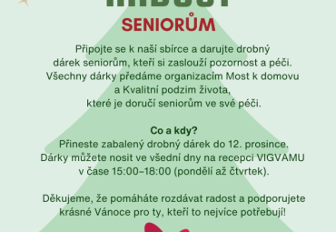 Darujte radost seniorům