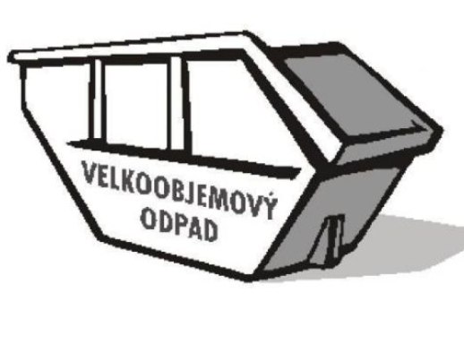 Velkoobjemový odpad v červenci