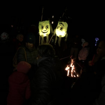 Halloween - lampionový průvod