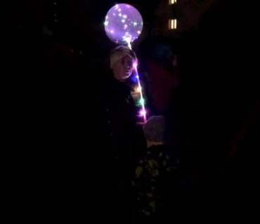 Halloween - lampionový průvod