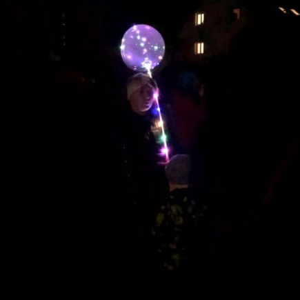 Halloween - lampionový průvod