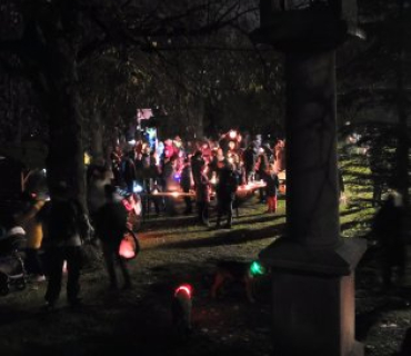 Halloween - lampionový průvod
