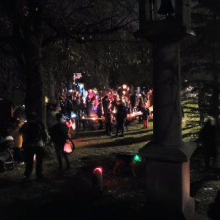 Halloween - lampionový průvod