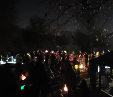 Halloween - lampionový průvod