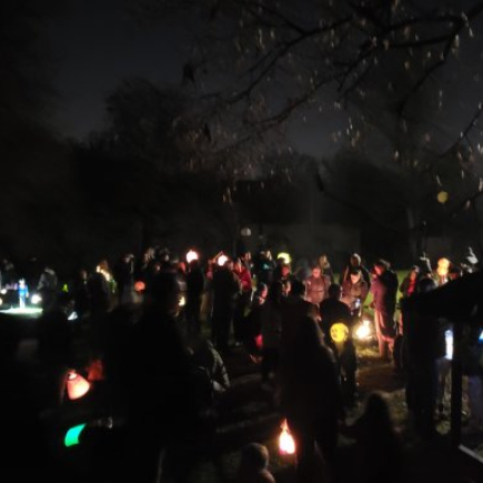 Halloween - lampionový průvod