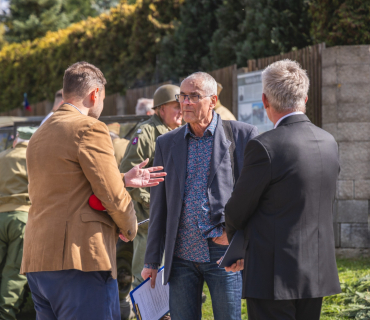 Pietní akt k 81. výročí úmrtí amerického pilota kapitána C. R. Alfreda - 17.4.2026