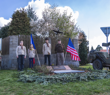 Pietní akt k 81. výročí úmrtí amerického pilota kapitána C. R. Alfreda - 17.4.2026