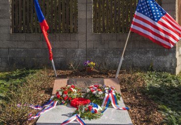 Pietní akt k 81. výročí úmrtí amerického pilota kapitána C. R. Alfreda - 17.4.2026