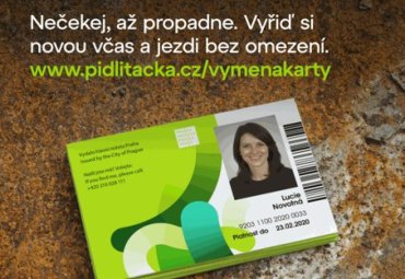 Končící platnost karet PID Lítačka